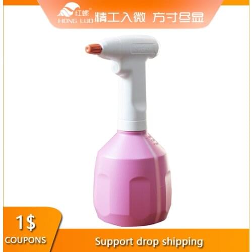 Watering Pot Automatic Electric Garden Sprayer Rechargeable Water Spray Bottle Adjustable Misting Nozzle Battery Sprayer