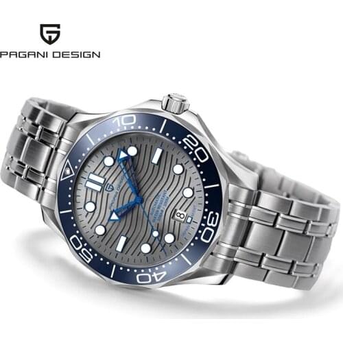 PAGANI Design Mens Mechanical Watch Top Luxury Brand Automatic Watches Mens Stainless Steel Multifunctional Waterproof Watches