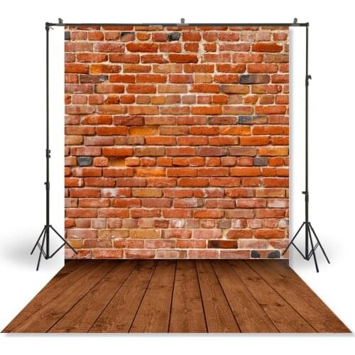 HUAYI Photography Backdrop Newborns Baby Birthday Studio Photo Background Distressed Old Brick Wall Photoshoot Backdrop XT-5809