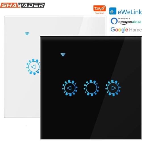 Smart Wifi Light Switch Dimmer Wall Touch Lamp Switches Wireless Timer Support Work with Alexa Google Home Remote Control White