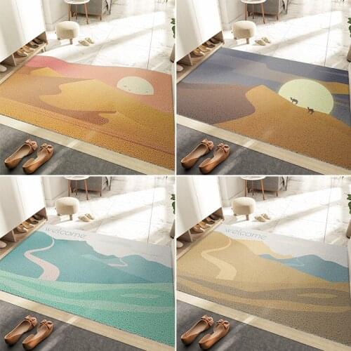 Modern Sunset Pattern Home Door Mat Carpet Living Room Mat Kitchen Mat Bath Mat Entrance Mat Carpet Custom Doormat Anti-slip Mat