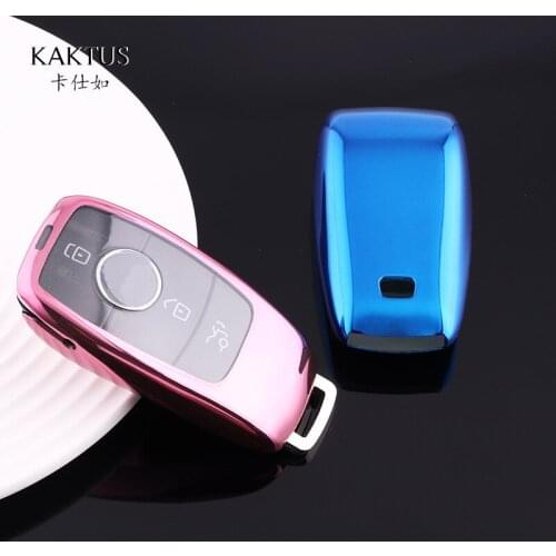 Car Key Pack Fit for Benz New Key Pack E-series Car Key Pack Tpu Soft Rubber Full Package Protective Cover
