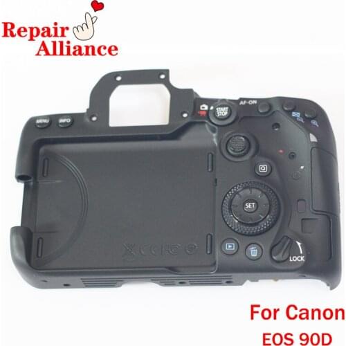 New Back cover assembly with botton and cable repair parts For Canon EOS 90D SLR