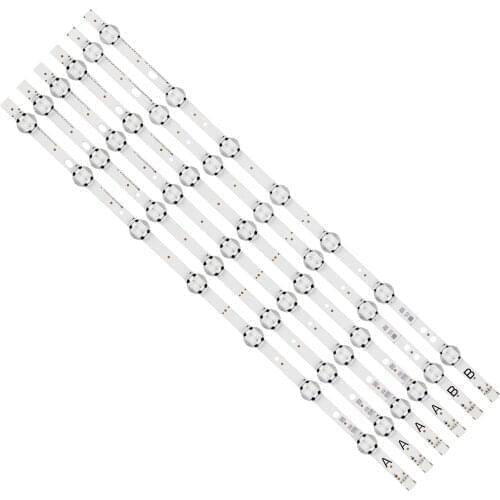 New original 7LED 460mm LED backlight strip for Toshiba 49U5766DB 49U6663DB VESTEL 49 UHD DRT VNB A B type VES490QNDL-2D-U11