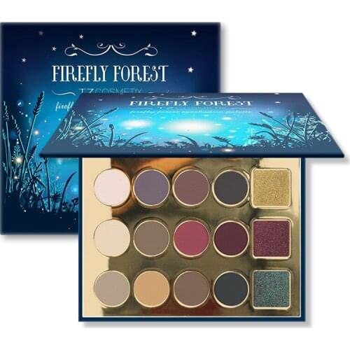 Firefly 20 Color Eye Shadow Palette High Quality Shimmer Shining Earth Tone Soft Gloss Scrub Shadow Powder Makeup Cosmetics