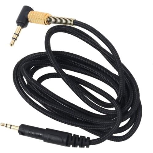 Cable for ATH-M50x M40x M70x Headphones Replacement Cable With Remote Mic