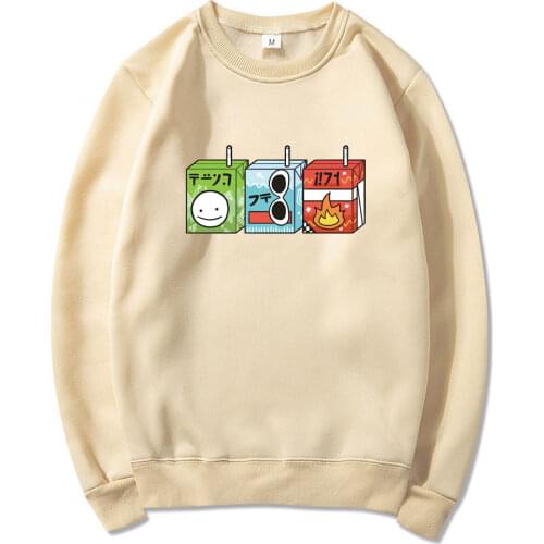 Dream Team-Women Hoodie Juice Boxes Print Long Sleeve Unisex Sportswear Dream Merch Harajuku Oversized Tracksuit