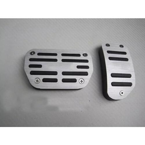 TTCR-II Car Accessories For LEXUS NX Non-slip AT Pedals Pad,Auto Styling Antiskid Gas Accelerator Brake Footrest Plate Stickers