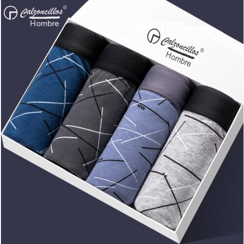 Мужские хлопковые трусы Calzoncillos Hombre China At AliExpress