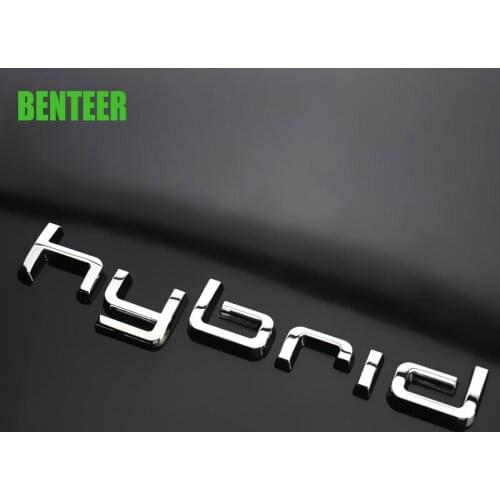 ABS HYBRID Car tail sticker car exterior decoration sticker for audi sline RS A1 A3 A4 A5 A6 A7 A8 Q3 Q5 Q7 TT S