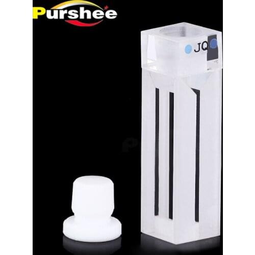 350ul Quartz micro fluorescence Sealed cuvette
