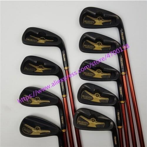 Men Maruman Golf Clubs Set Majesty Prestigio 9 Golf Irons Set 5-10 PAS/9Pcs Graphite Golf Shaft Clubs with Free Head Cover
