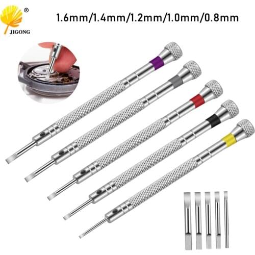 Precision multifunctional small screwdriver set with slotted Phillips screwdriver for viewing glass screwdriver repair tool