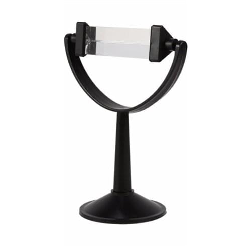 Optical Glass Triple Triangular Prism with Stand Physics Light Spectrum Tool Optical Element Tools Accessories Measuring Tool