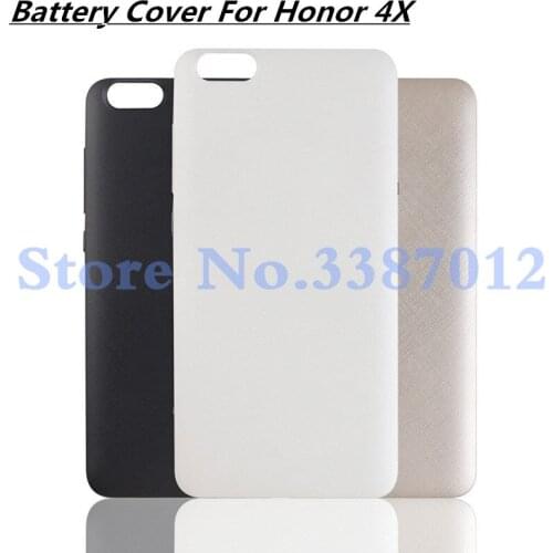 Original For Huawei Honor 4X Battery Case Protective Battery Back Cover Replacement For honor4X Phone Accessories+Side Buttons