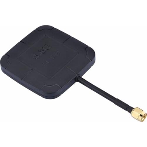 5.8G 14DBI High Gain Flat Panel FPV Antenna RP-SMA For Receiver Remote Control Drones Helicopter Accessory