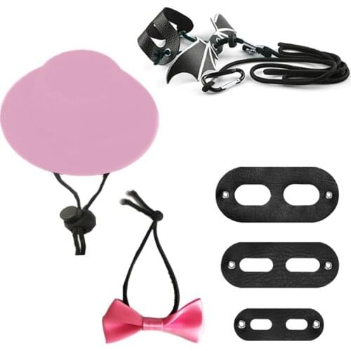 Lizard Traction Rope Hat Bow Tie Leather Reptile Bearded Dragon Harness Leash