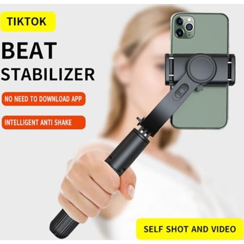 Q08,2021 New Handheld Stabilizer, Monopod Tripod for Phone Selfie Stick, Suitable Huawei Blitzwolf Xiaomi Gimbal Smartphone
