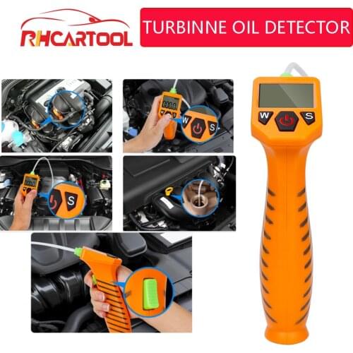 OBD2 Engine Oil Tester for Auto Check Oil Quality Detector with LED Display Gas Analyzer Car Testing Tools With optical probe