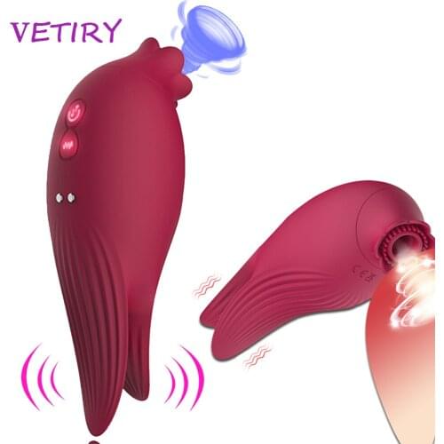 Vagina Sucking Vibrators Intimate Goods Nipple Clitoris Stimulator Sucker Vibrating Sex Toys for Women Female Masturbators