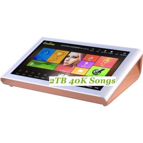 Chinese singing Machine Drive Hard karaoke player 2TB HDD 42K Chinese/English Songs