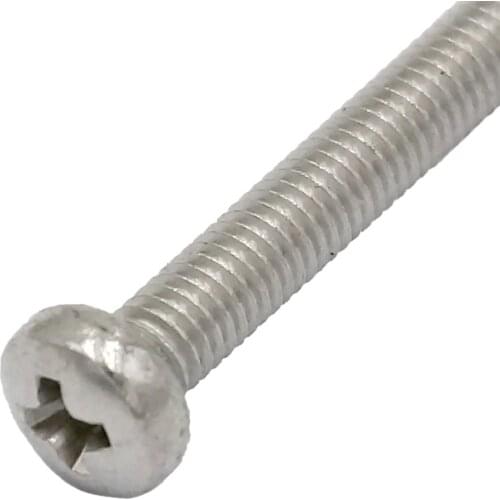 10PCS Metric M3*40mm Stainless steel Cross Recessed Pan Head Screws Fasteners