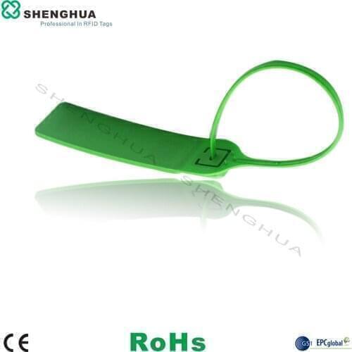 10pcs/pack ISO 18000-6c Protocol Passive Tracking HF RFID Seal Zip Cable Tie Tag RFID Locking Seal Tag