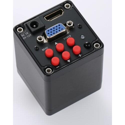 Free shipping 2.0MP 1/3 CMOS Industry Microscope Camera HDMI VGA Outputs 30FPS C-mount Lens For Cellphone Tablet Repair