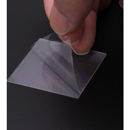 36x38mm Nano Engraving PET Trasmission Diffraction Grating Ultra Precision T5UC