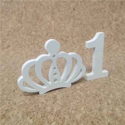Hight 25cm Wooden Wood White Letters Words for Happy Birthday Wedding Party Decorations Baby Shower Large Figures
