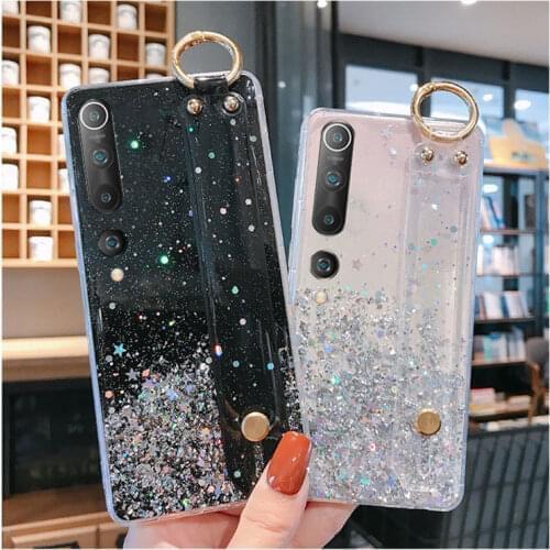 For Xiaomi Redmi Note 9s 9 8 Pro 8T 7 Case Glitter Epoxy Case For Xiomi Mi 10 Ultra 9T Pro 10T 9 Lite 9A 9C Poco F2 X3 X2 Cover