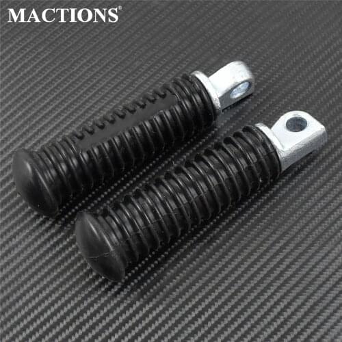 Motorcycle Black Rear Passenger Foot Pegs Footrest Pedal For Harley Sportster XL883 XL1200 Iron 48 Forty Eight 2008-2018 2019