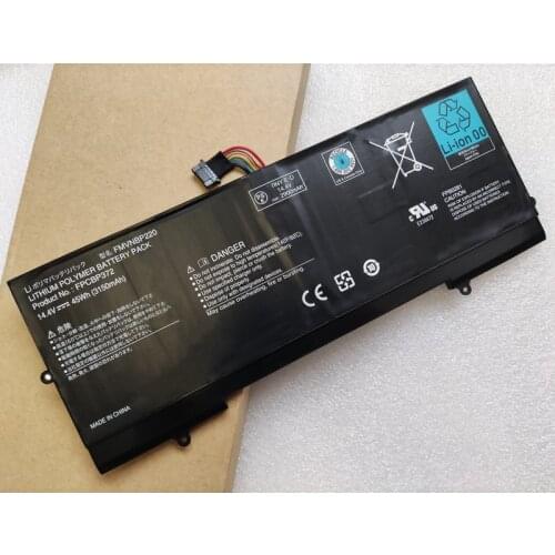 Original FPCBP372 FMVNBP220 Laptop Battery 14.4V 45Wh 3150mAh For Fujitsu LifeBook U772 FPB0281
