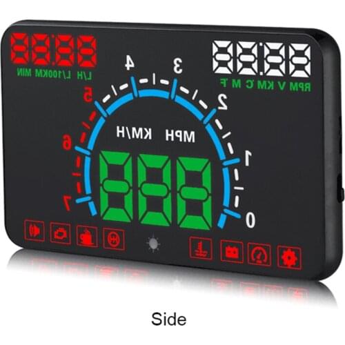Car Head Up Display E350 5.8" Hud OBD2 Vehicle Windshield Speedo Navigation Speedometer Car Speed Projector