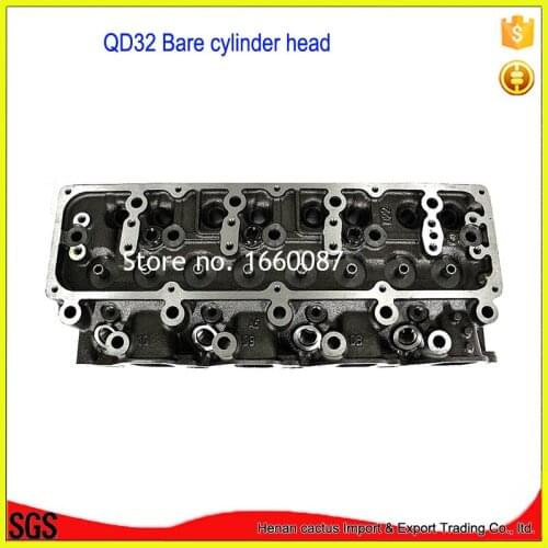 QD32T cylinder head CYQD32T 111039-VH002/11041-6T700/11041-6TT00 For Nissan Frontier 3153cc 8v