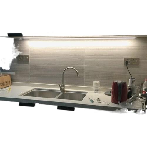 Light Cabinet Light Cabinet thin bottom wall cupboard desk lamp shoes mirror cabinet kitchen sink light sensor switch strip