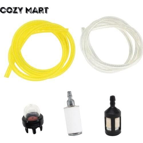 Pack of Replacement Fuel Line Filter 188-512-1 Snap Primer Bulb Zf-1 Filter fit for Mcculloch Chainsaws 3214 3216 3516 1Z1035