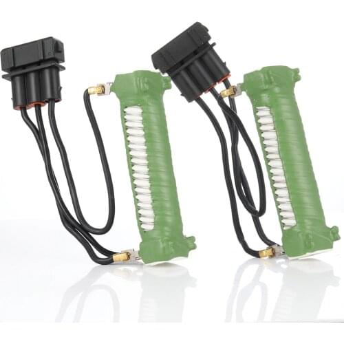 2 Pcs Engine Cooling Fan Resistors For Seat Alhambra for VW Sharan Transporter T4 for Volkswagen EuroVan 701959263B 701959263D