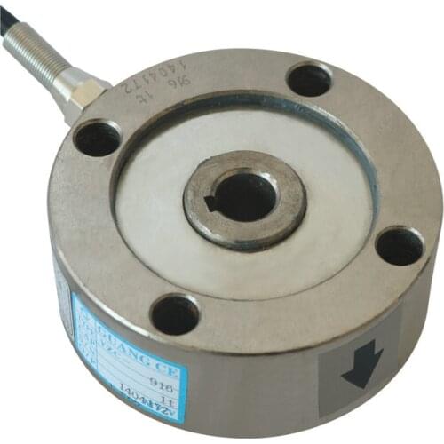 YZC-916 Wheel Shaped Tension and Compression Load Cell with Keyway 500KG 1T 2T