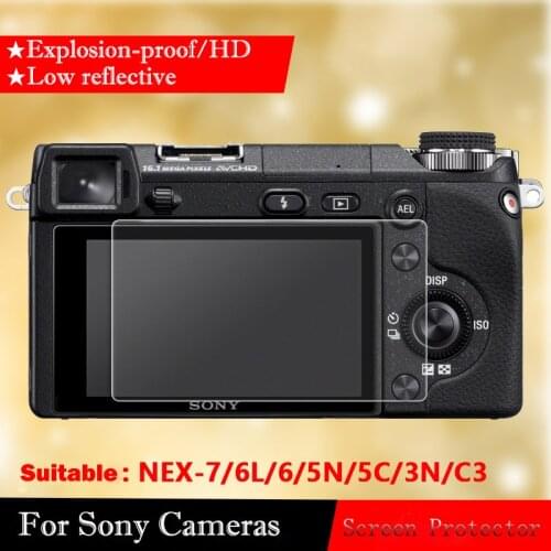 Tempered Glass Screen Protector For Sony micro single NEX-7 NEX-6L NEX-5N / 5C NEX-3N 3C camera film tempered film HD film