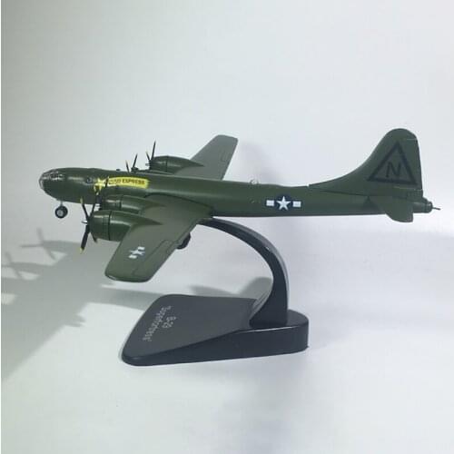 1/144 Scale B29 B-29 USA Army Heavy Bomber Diecast Metal Military Plane Aircraft Airplane Model Display Collections