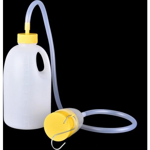 1000/1200/1700ml Male Urinal Large Capacity With Urine Collector Tube Chamber Pot Care Stinkpot For Men Products