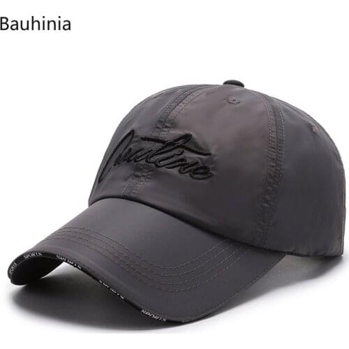 2021 Summer Outdoor Sport Baseball Hat Men Quick-drying Mesh Breathable Visor Cap Adjustable Snapback Hats