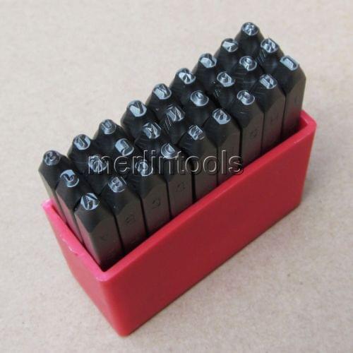 Reversed 27PC Steel Letter Stamps Punch Dies Set Select the size