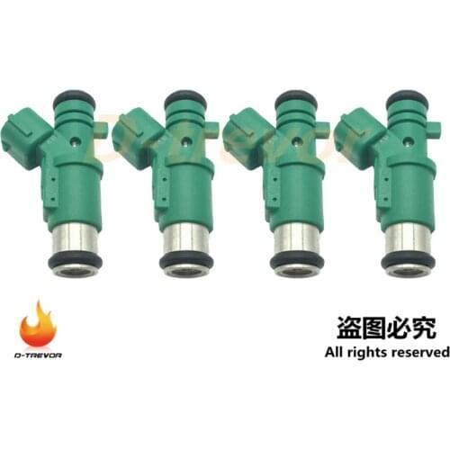4PCS OEM 01F023 Fuel Injector nozzle For Citroen C3 Nemo Peugeot 206 207 Ranch 1.4L 1984G0 9655833580