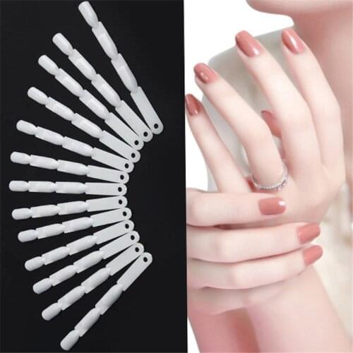 50Pcs New Fashion Practical Fan Nail Polish Display Art DIY Gel Color Palette Manicure Makeup Tools Hot