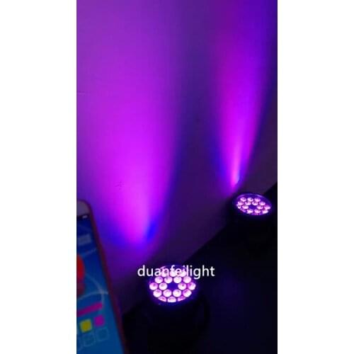 6lot 18x18w par led rgbwa uv powered battery par lyre wash wall led rgbwa uv outdoor wireless wifi led par