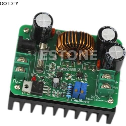 600W DC 10V-60V to 12V 24V 36V 48V 80V 10A Converter Step-up Module Power Supply