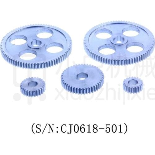 Free shipping S/N CJ0618-500 5pcs mini lathe gears Household small lathe, metal gear Metal Cutting Machine gears lathe gears