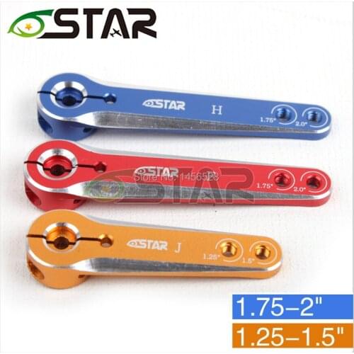 CNC alloy High torque HEAVY DUTY SERVO ARMS 23T 24T 25T servo half arms futaba jr hitec servo arms servo kits